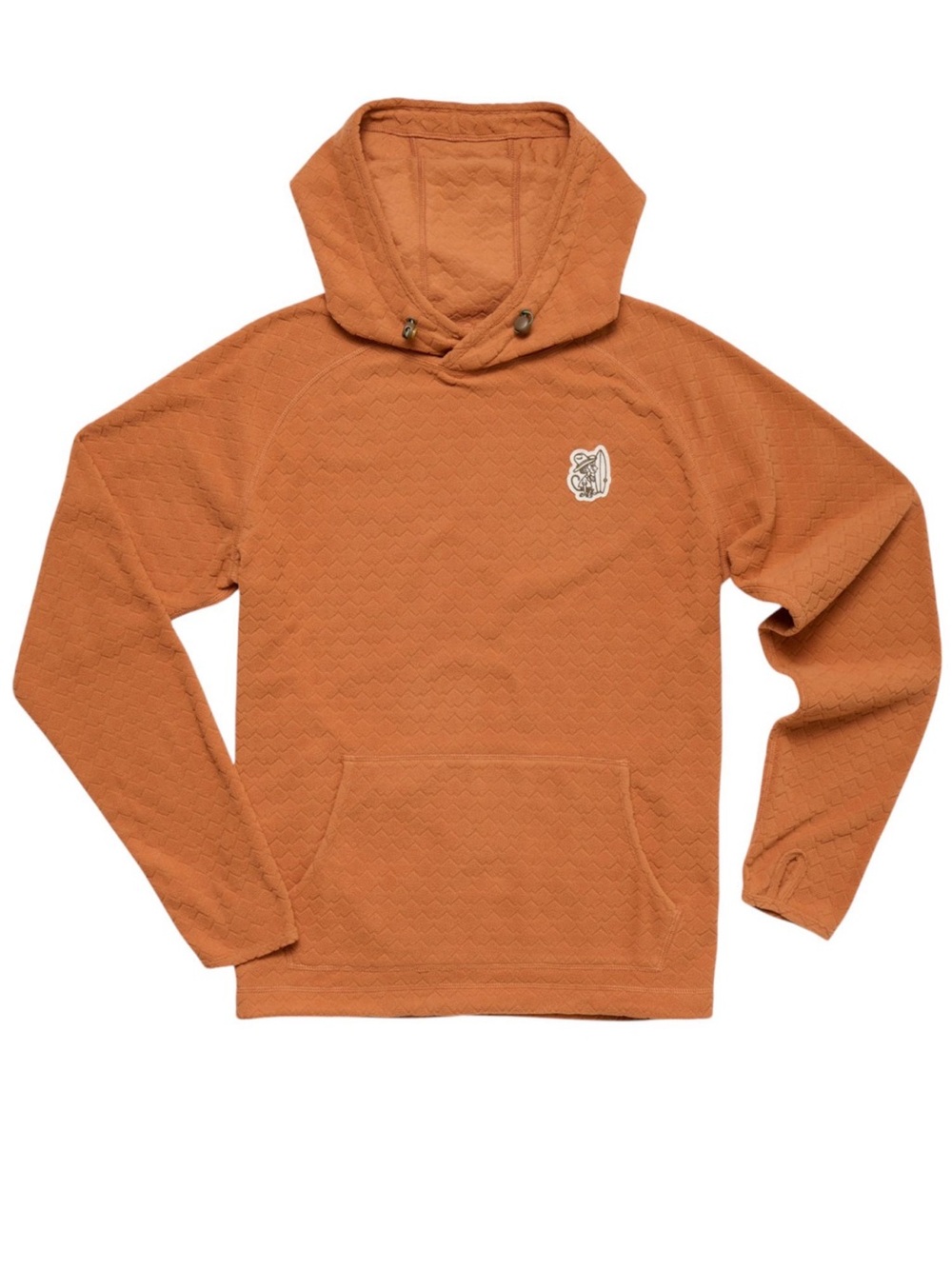 NWT Howler Brothers  Duro Fleece Pullover Hoodie w Small Chest Patch Sz L $99